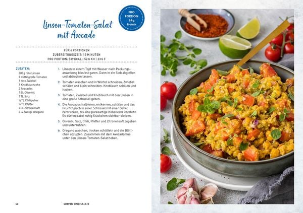 Produktbild: Das vegane High-Protein-Kochbuch