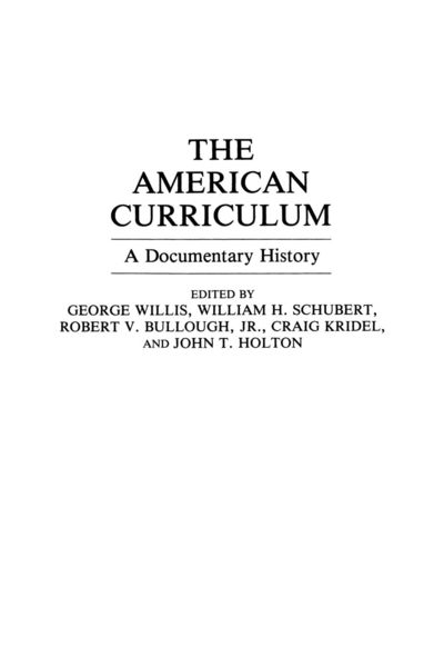 Produktbild: The American Curriculum