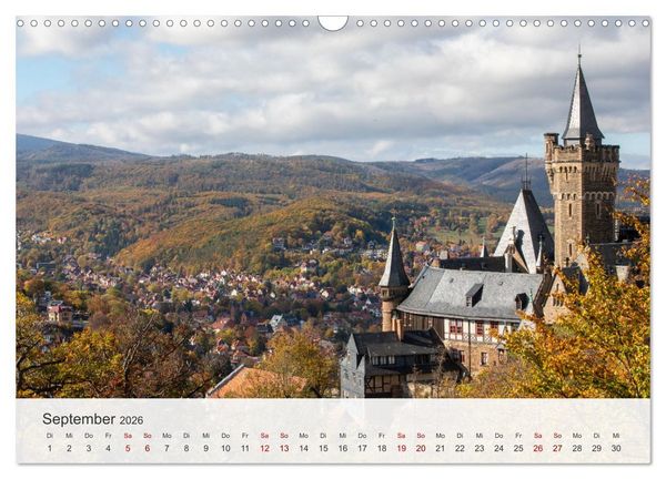 Produktbild: Sagenumwobener Harz (Wandkalender 2026 DIN A3 quer), CALVENDO Monatskalender