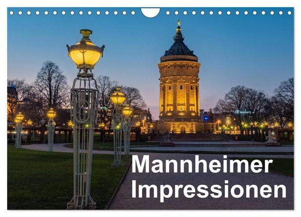 Produktbild: Mannheimer Impressionen. (Wandkalender 2026 DIN A4 quer), CALVENDO Monatskalender