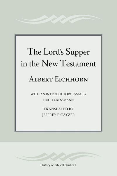 Produktbild: The Lord's Supper in the New Testament
