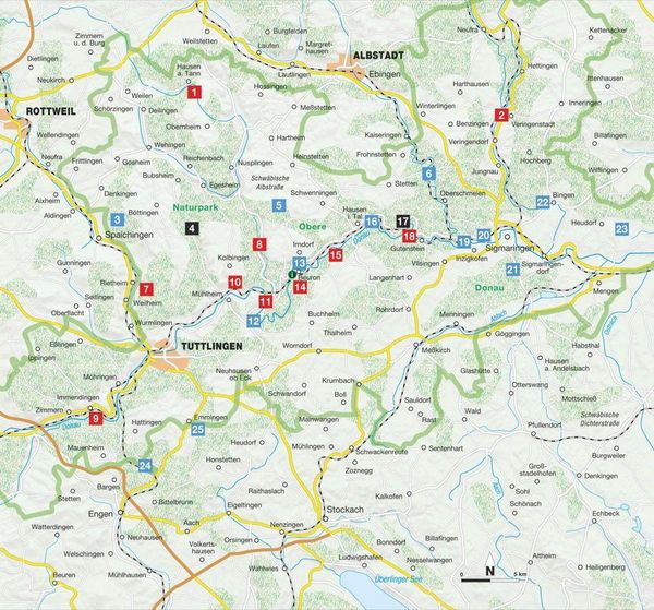 Produktbild: Erlebnis-Wanderungen im Naturpark Obere Donau