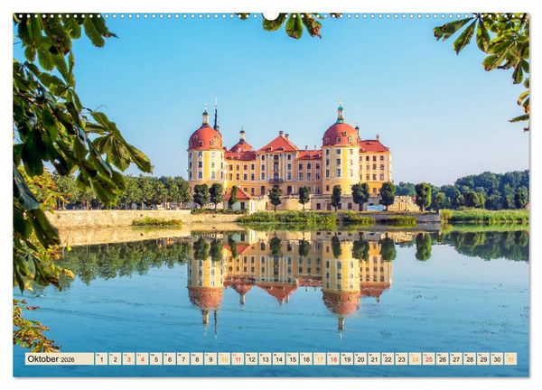 Produktbild: Reise durch Deutschland - Sachsen (Wandkalender 2026 DIN A2 quer), CALVENDO Monatskalender