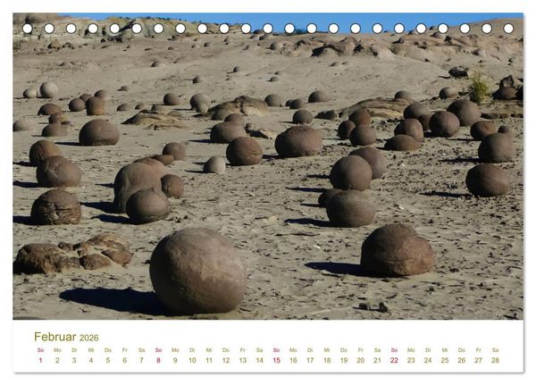 Produktbild: Weites Argentinien (Tischkalender 2026 DIN A5 quer), CALVENDO Monatskalender