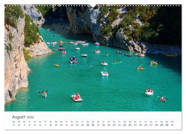 Produktbild: Provence-Alpes-C&ocirc;te d&rsquo;Azur (hochwertiger Premium Wandkalender 2026 DIN A2 quer), Kunstdruck in Hochglanz