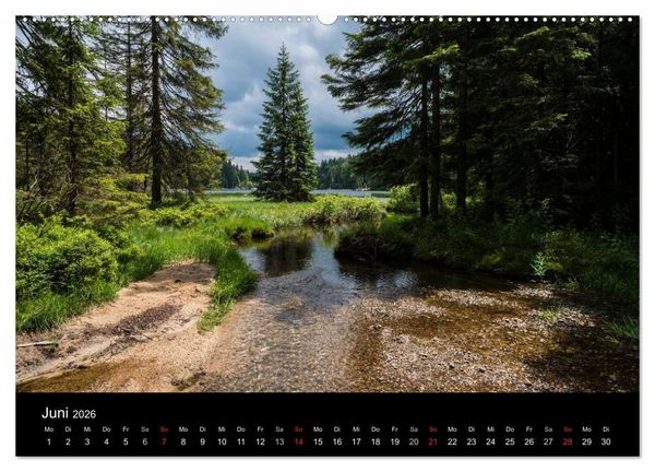 Produktbild: Bayerischer Wald (hochwertiger Premium Wandkalender 2026 DIN A2 quer), Kunstdruck in Hochglanz
