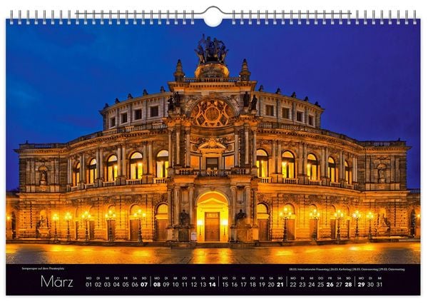 Produktbild: Kalender Zauberhaftes Dresden 2027