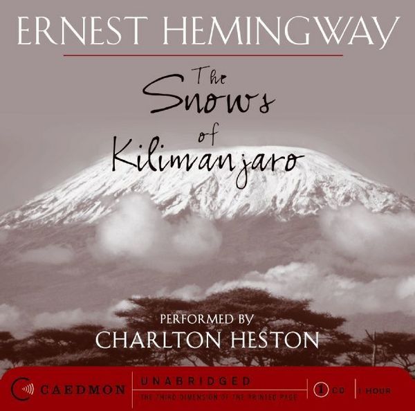 Produktbild: Hemingway, E: Snows of Kilimanjaro