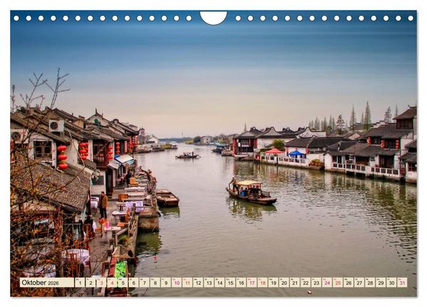 Produktbild: St&auml;dte der Welt - Shanghai (Wandkalender 2026 DIN A4 quer), CALVENDO Monatskalender