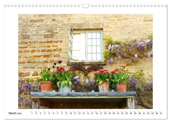 Produktbild: Charming Windows and Doors (Wall Calendar 2026 DIN A3 landscape), CALVENDO 12 Month Wall Calendar