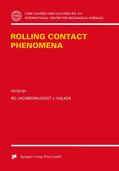 Produktbild: Rolling Contact Phenomena