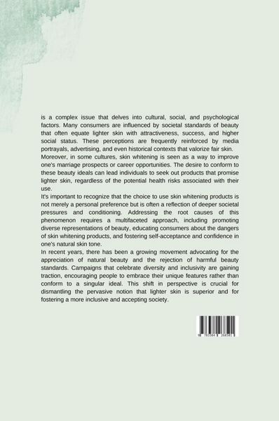Produktbild: Buying Whiteness: Why Consumers Choose Skin Whitening Products