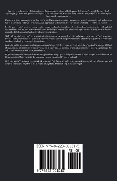 Produktbild: Greek Mythology Quiz Book