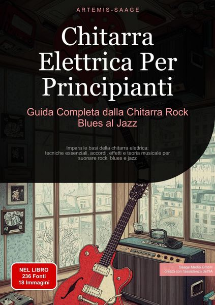 Produktbild: Chitarra Elettrica Per Principianti: Guida Completa dalla Chitarra Rock Blues al Jazz