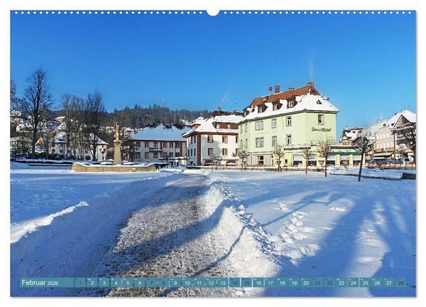 Produktbild: St. Blasien - Dom- und Kurstadt (hochwertiger Premium Wandkalender 2026 DIN A2 quer), Kunstdruck in Hochglanz