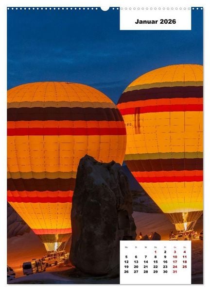 Produktbild: Kappadokien, zwischen Felsen und Himmel (hochwertiger Premium Wandkalender 2026 DIN A2 hoch), Kunstdruck in Hochglanz