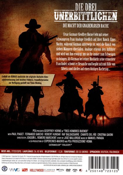 Produktbild: Die drei Unerbittlichen