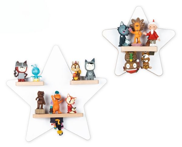 Produktbild: Wandregal "Stern" für Toniebox