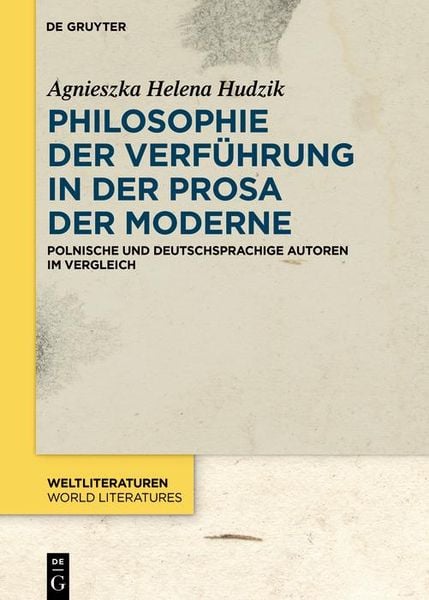 Produktbild: Philosophie der Verf&uuml;hrung in der Prosa der Moderne