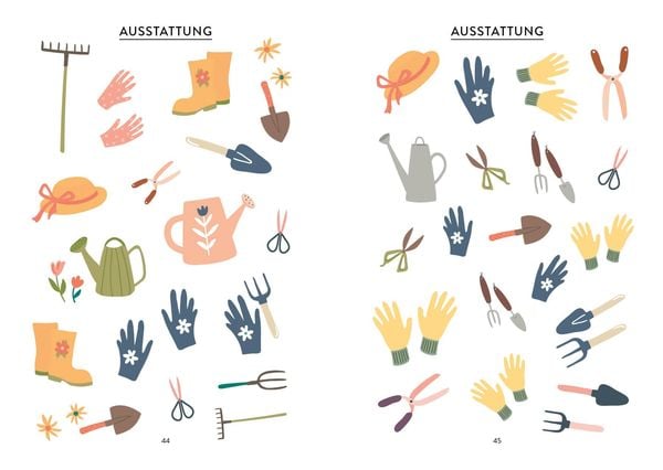 Produktbild: Bullet Journal &ndash; Stickerbuch Mein Garten: &Uuml;ber 700 Sticker f&uuml;r alle Gartenfreunde zum Planen, Beschriften und Dekorieren