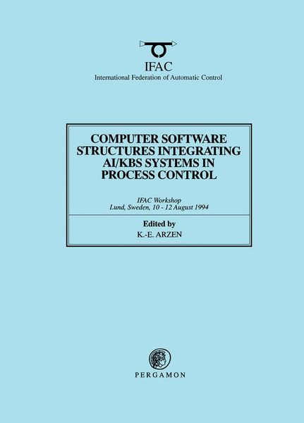 Produktbild: Computer Software Structures Integrating AI/KBS Systems in Process Control
