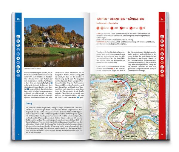 Produktbild: KOMPASS Wanderlust Elbsandsteingebirge und bei Dresden