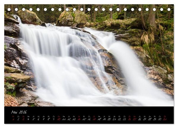 Produktbild: Bayerischer Wald (Tischkalender 2026 DIN A5 quer), CALVENDO Monatskalender