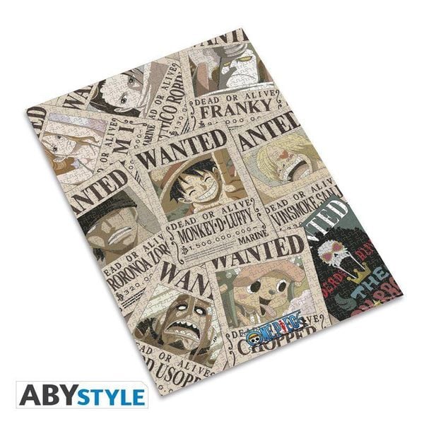 Produktbild: ONE PIECE - Jigsaw puzzle 1000 pieces - Wanted