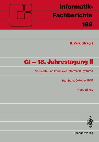 Produktbild: GI &mdash; 18. Jahrestagung II
