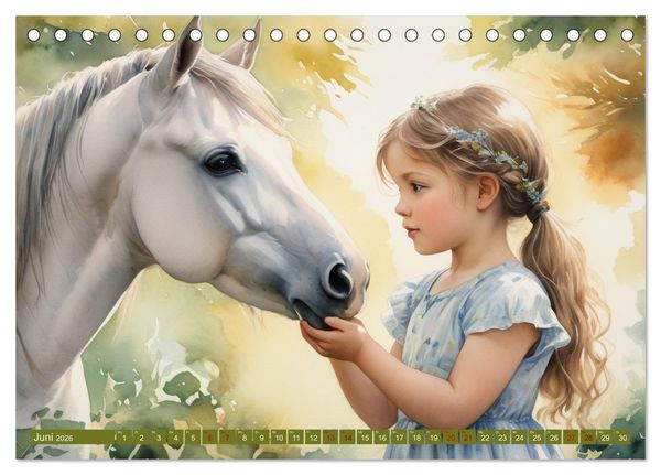 Produktbild: Liebste Kinder (Tischkalender 2026 DIN A5 quer), CALVENDO Monatskalender