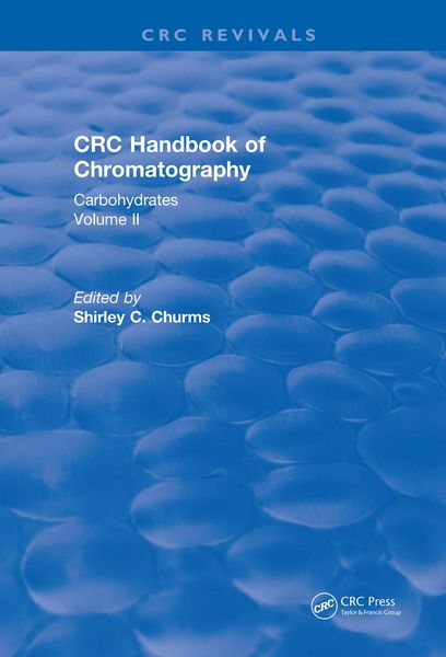 Produktbild: Handbook of Chromatography Volume II (1990)