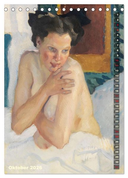 Produktbild: Leo Putz - Die Kunst der Sinnlichkeit (Tischkalender 2026 DIN A5 hoch), CALVENDO Monatskalender