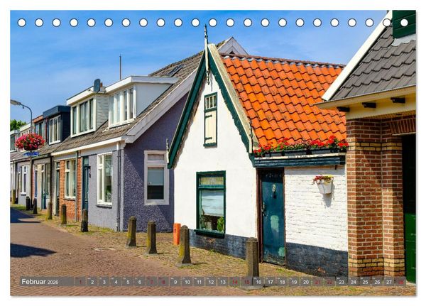 Produktbild: Ein Blick auf Egmond (Tischkalender 2026 DIN A5 quer), CALVENDO Monatskalender