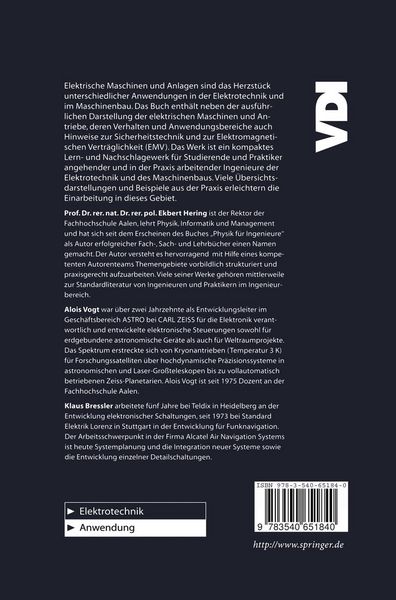 Produktbild: Handbuch der elektrischen Anlagen und Maschinen