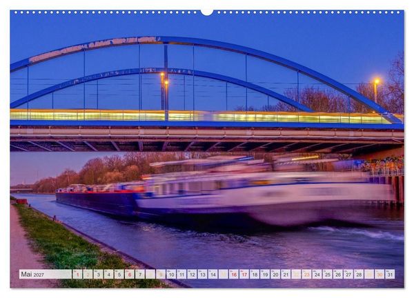 Produktbild: Ruhrbahn: U Linien verbinden (Wandkalender 2027 DIN A2 quer), CALVENDO Monatskalender
