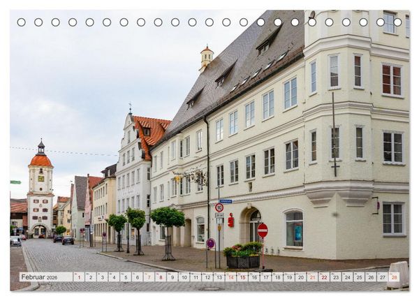 Produktbild: Dillingen an der Donau Impressionen (Tischkalender 2026 DIN A5 quer), CALVENDO Monatskalender