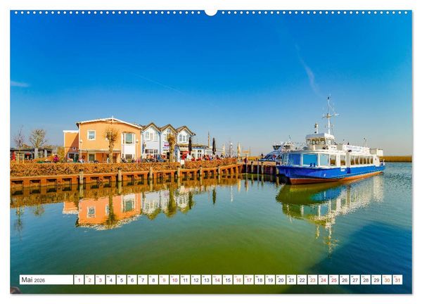 Produktbild: Zingst Stadtansichten (hochwertiger Premium Wandkalender 2026 DIN A2 quer), Kunstdruck in Hochglanz