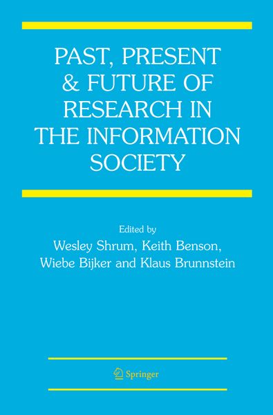 Produktbild: Past, Present and Future of Research in the Information Society