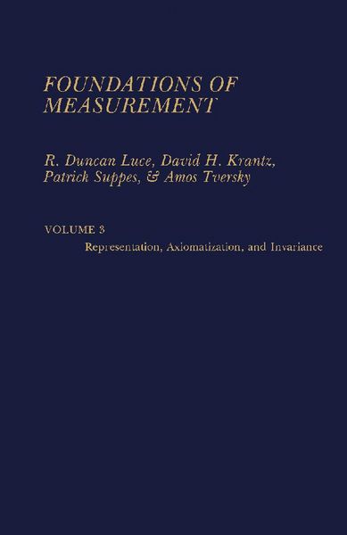 Produktbild: Foundations of Measurement