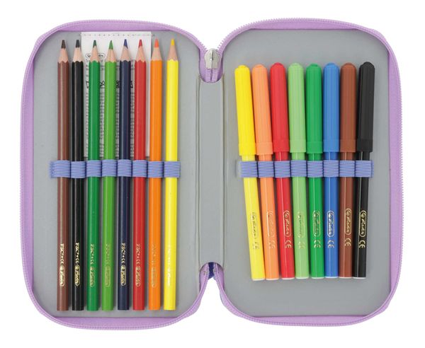 Produktbild: Herlitz Doppeletui 23 teilig Mystic Mermaid