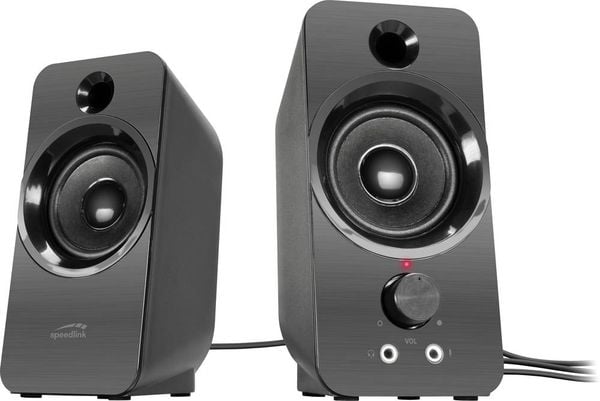 SPEEDLINK DAROC Stereo Speaker, black