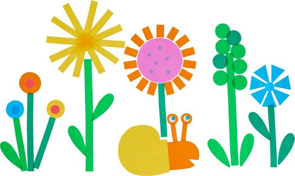Produktbild: Bastelset - Fensterbild Fr&uuml;hling