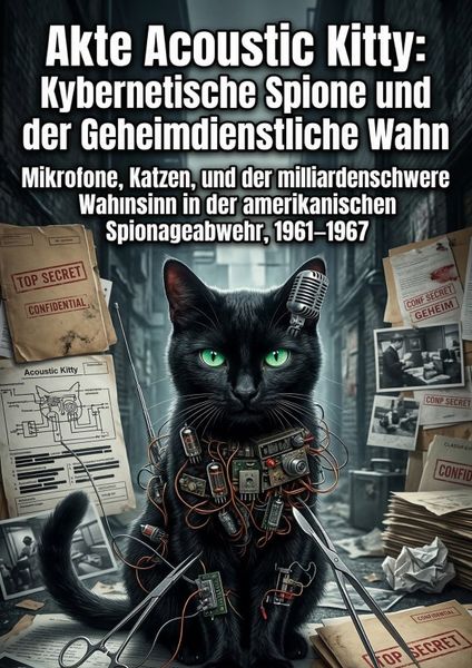 Produktbild: Akte Acoustic Kitty: Kybernetische Spione und der Geheimdienstliche Wahn