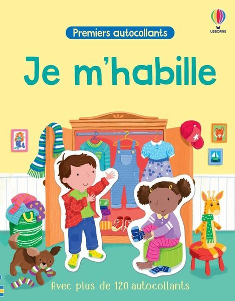 Produktbild: Je m'habille : premiers autocollants : d&egrave;s 3 ans