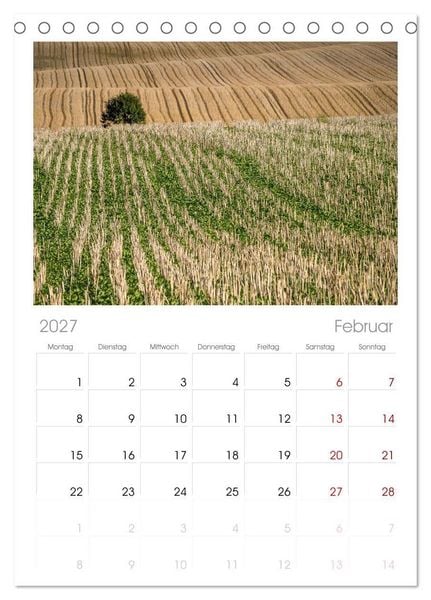 Produktbild: Tischplaner 2027 - Sch&ouml;ner Kraichgau (A5 Tischkalender zum Aufstellen) CALVENDO