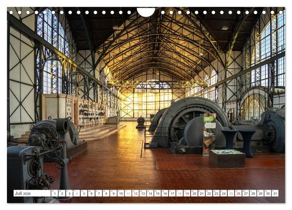 Produktbild: Die Zechen im Ruhrpott (Wandkalender 2026 DIN A4 quer), CALVENDO Monatskalender