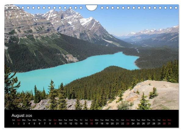 Produktbild: Canada 2026 (Wall Calendar 2026 DIN A4 landscape), CALVENDO 12 Month Wall Calendar