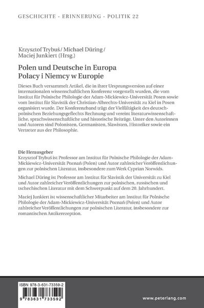 Produktbild: Polen und Deutsche in Europa Polacy i Niemcy w Europie