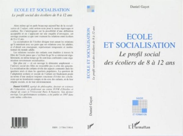Produktbild: Ecole Et Socialisation