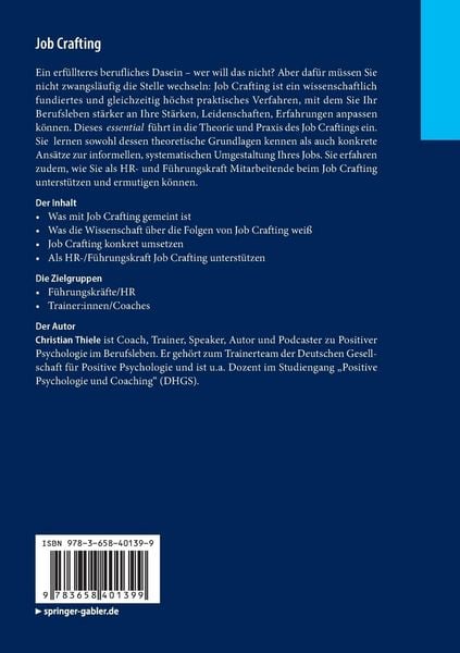 Produktbild: Job Crafting